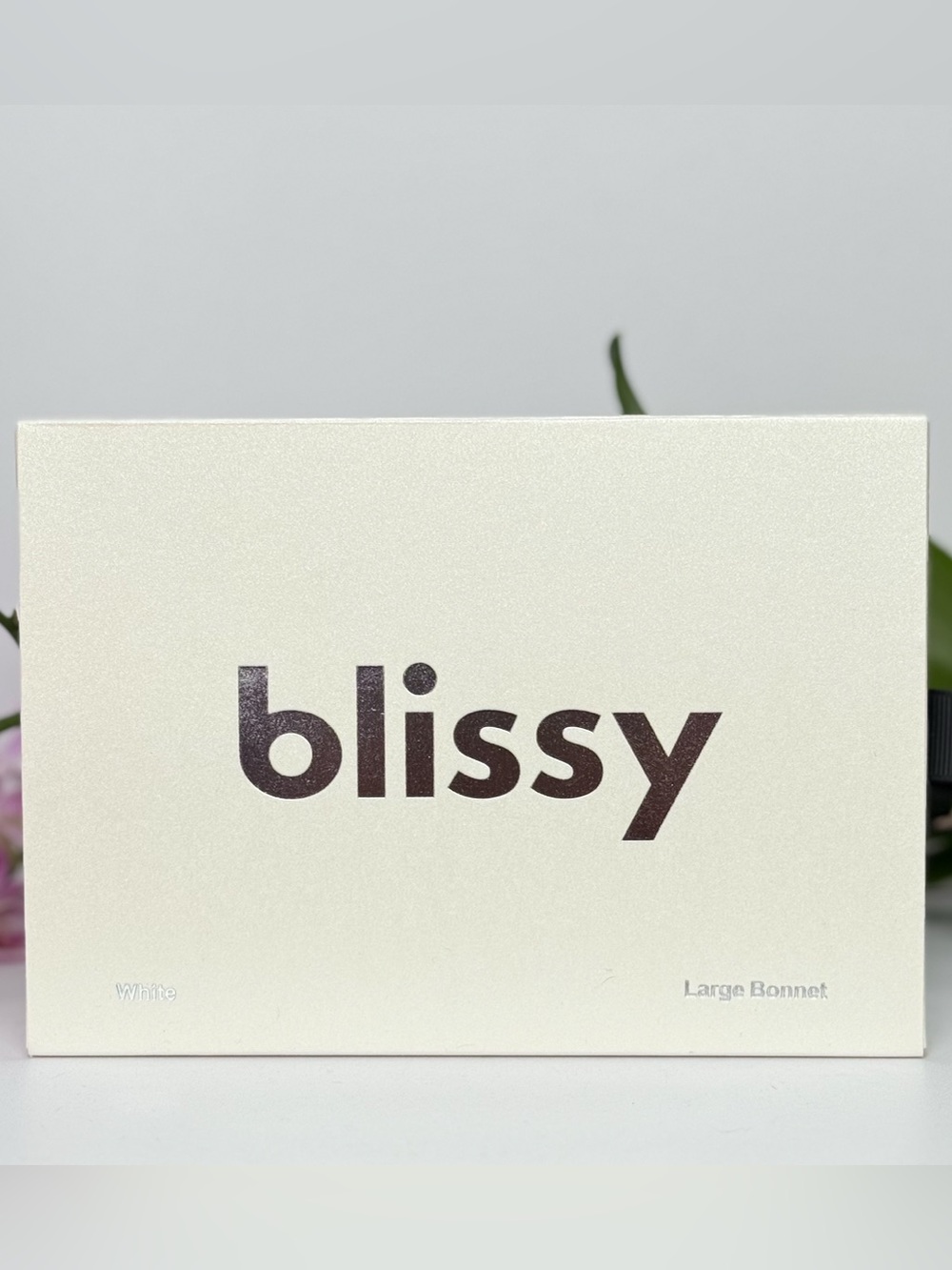 Blissy 100% Mulberry Silk Large Bonnet White – Brand New – $94.95 Retail